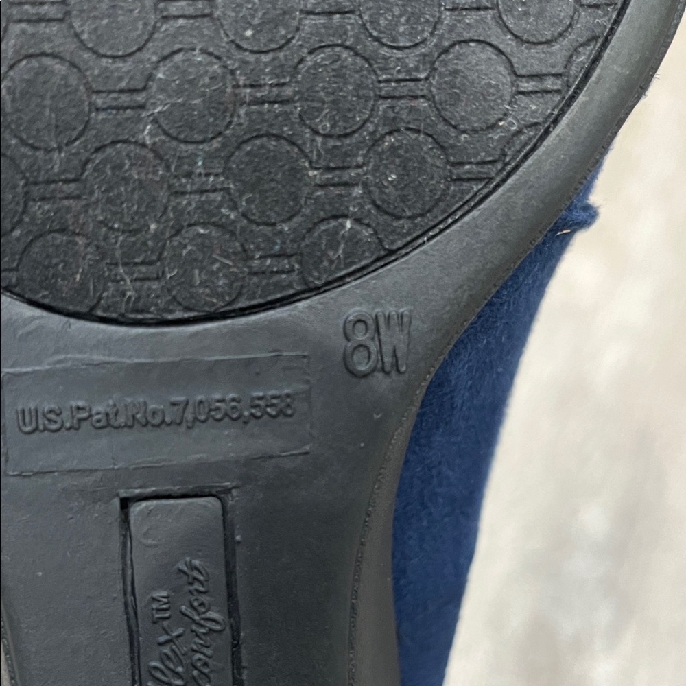 Dexflex Comfort Deep Blue Wedges - Picture 7 of 7